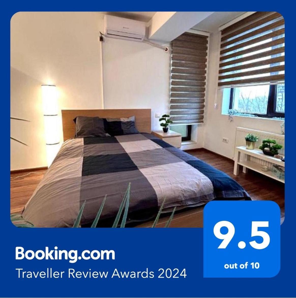 Cozy Apartment With Self Check-In Near Promenada Mall And Verdi Park Бухарест Экстерьер фото