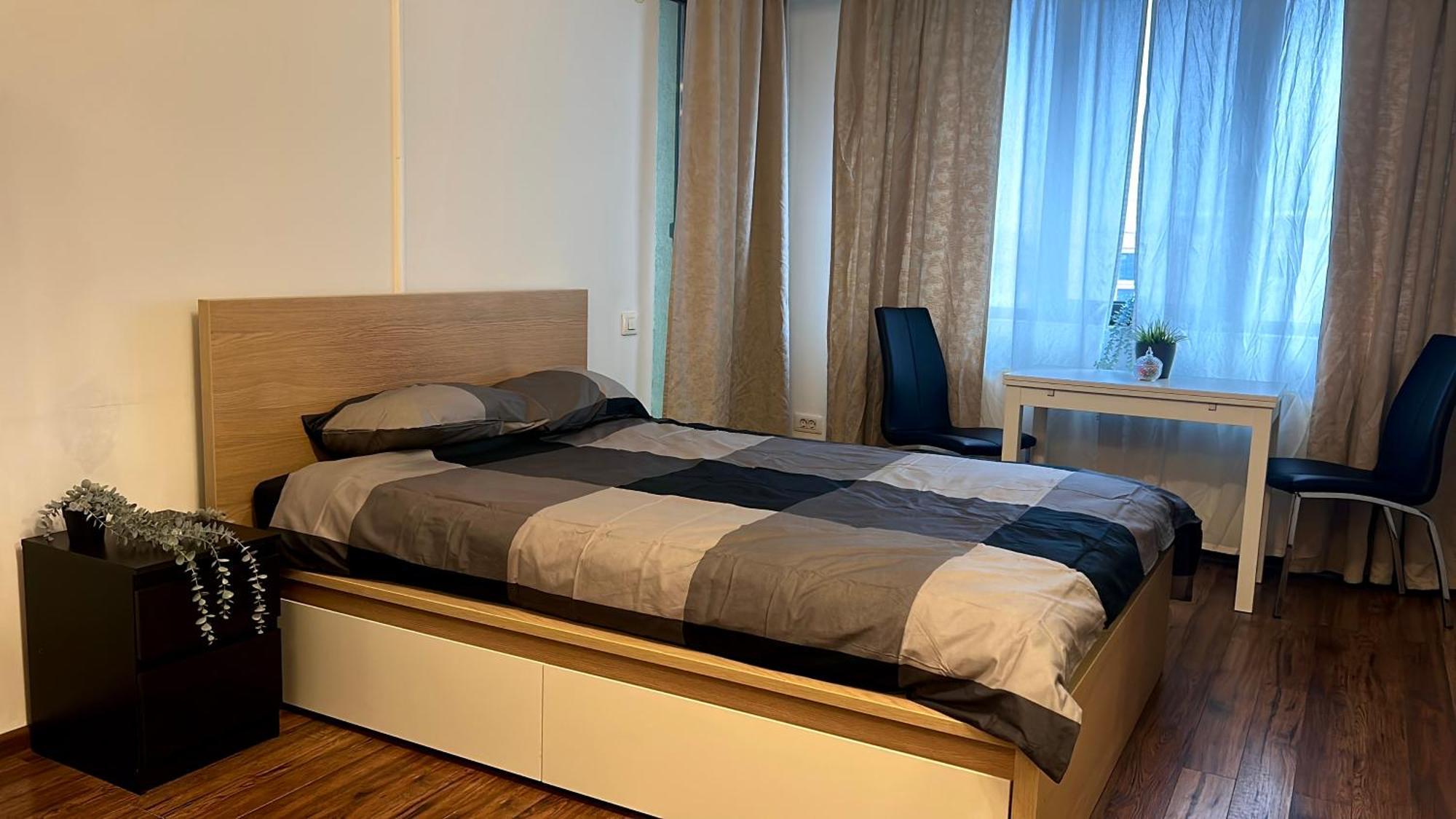 Cozy Apartment With Self Check-In Near Promenada Mall And Verdi Park Бухарест Экстерьер фото